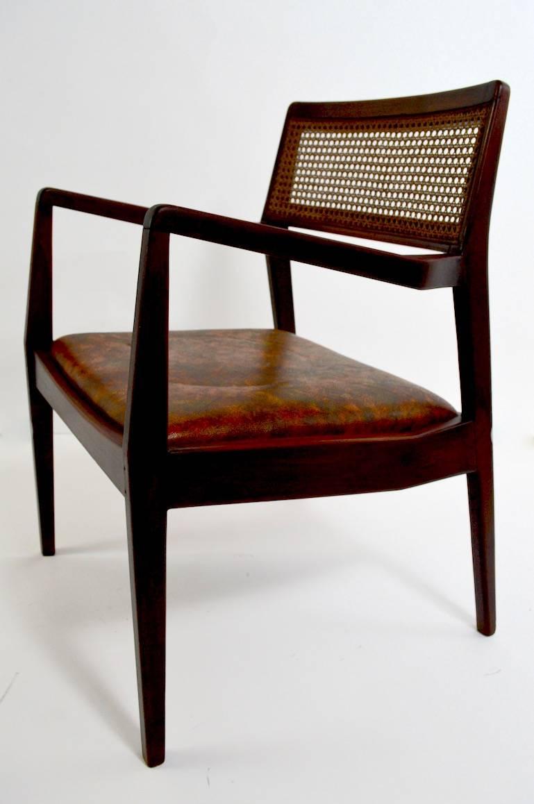 Mid-Century Modern Set of Six Risom Dining Chairs