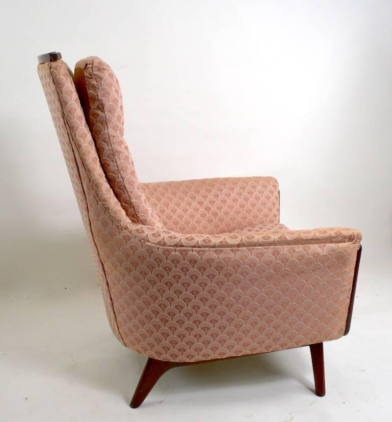 Rowe Lounge Chair after Pearsall In Good Condition In New York, NY
