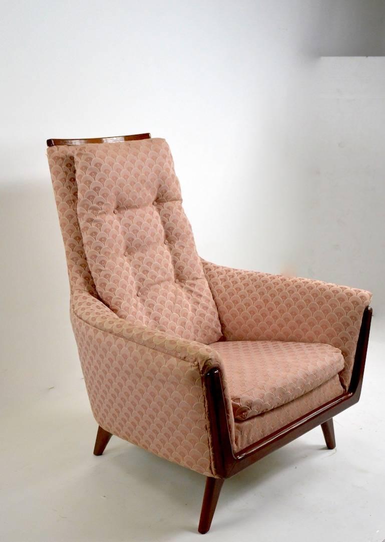 Mid-Century Modern Rowe Lounge Chair after Pearsall