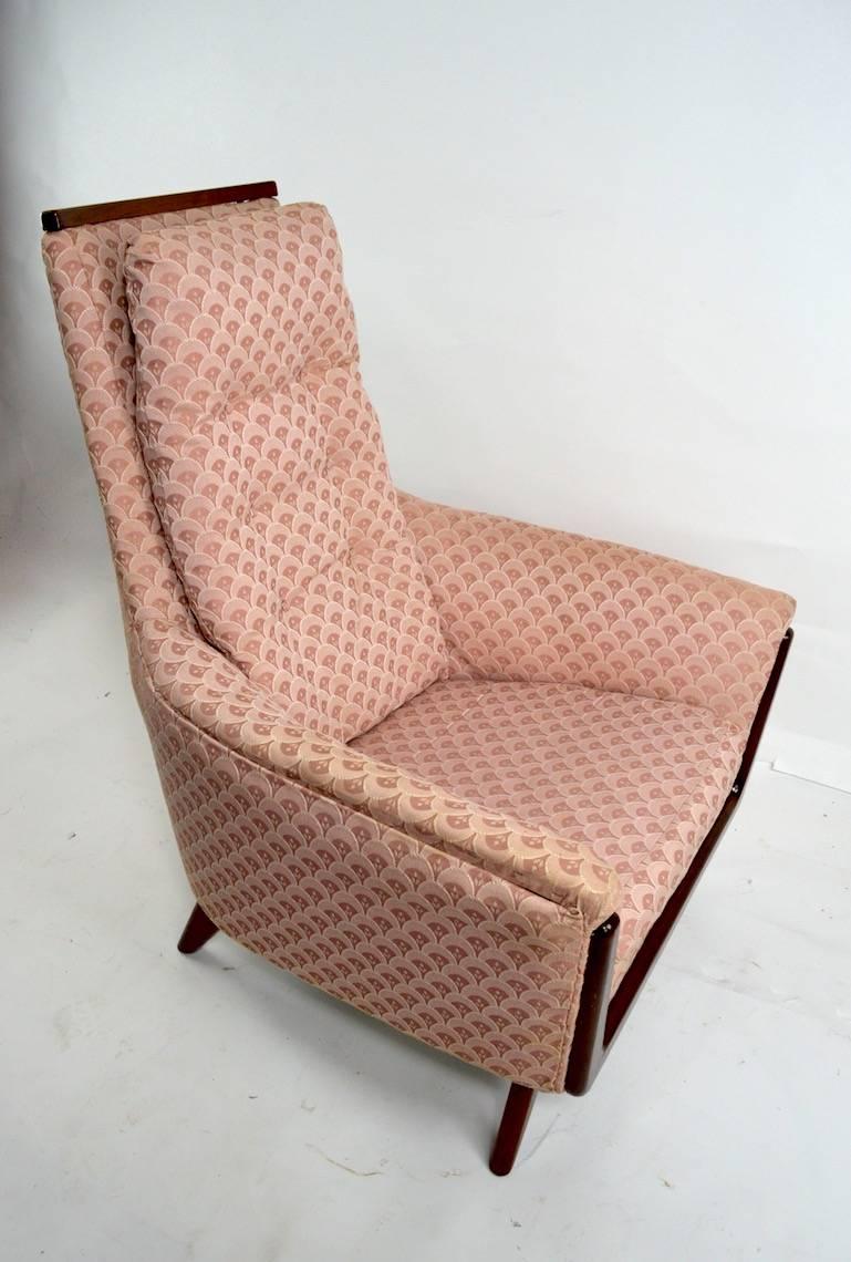 20th Century Rowe Lounge Chair after Pearsall