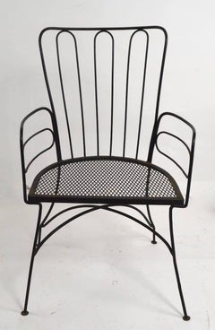Wrought Iron Armchair after Weinberg