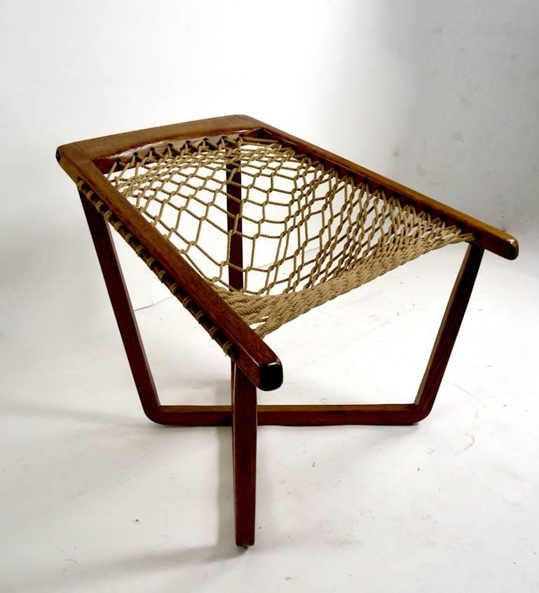 rope sling chair