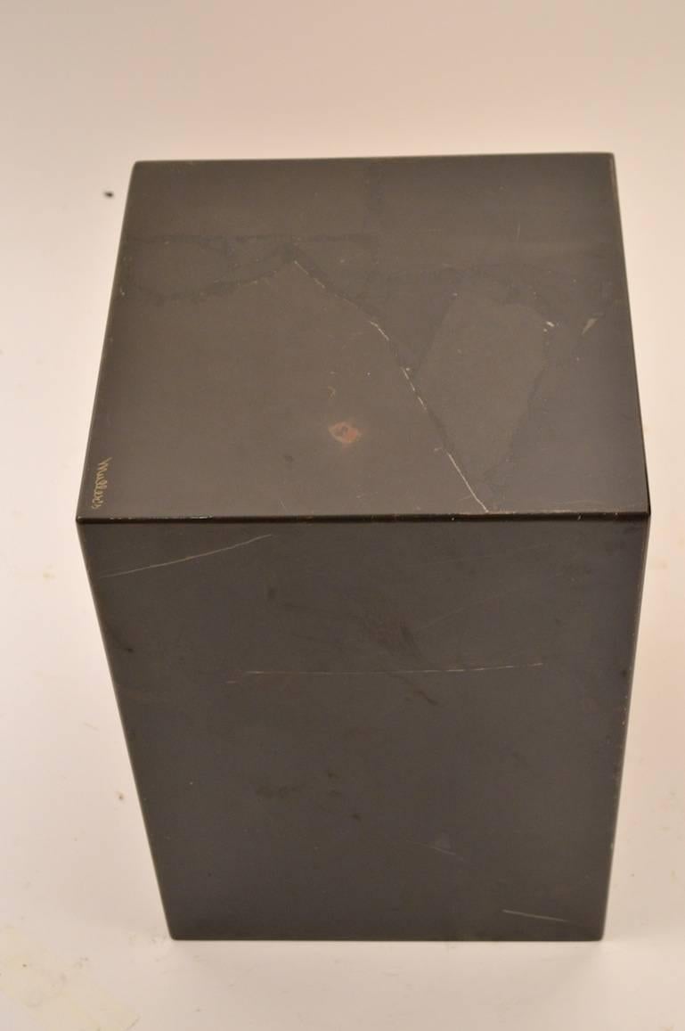 Mid-Century Modern Onyx Pedestal by Muller's of Mexico