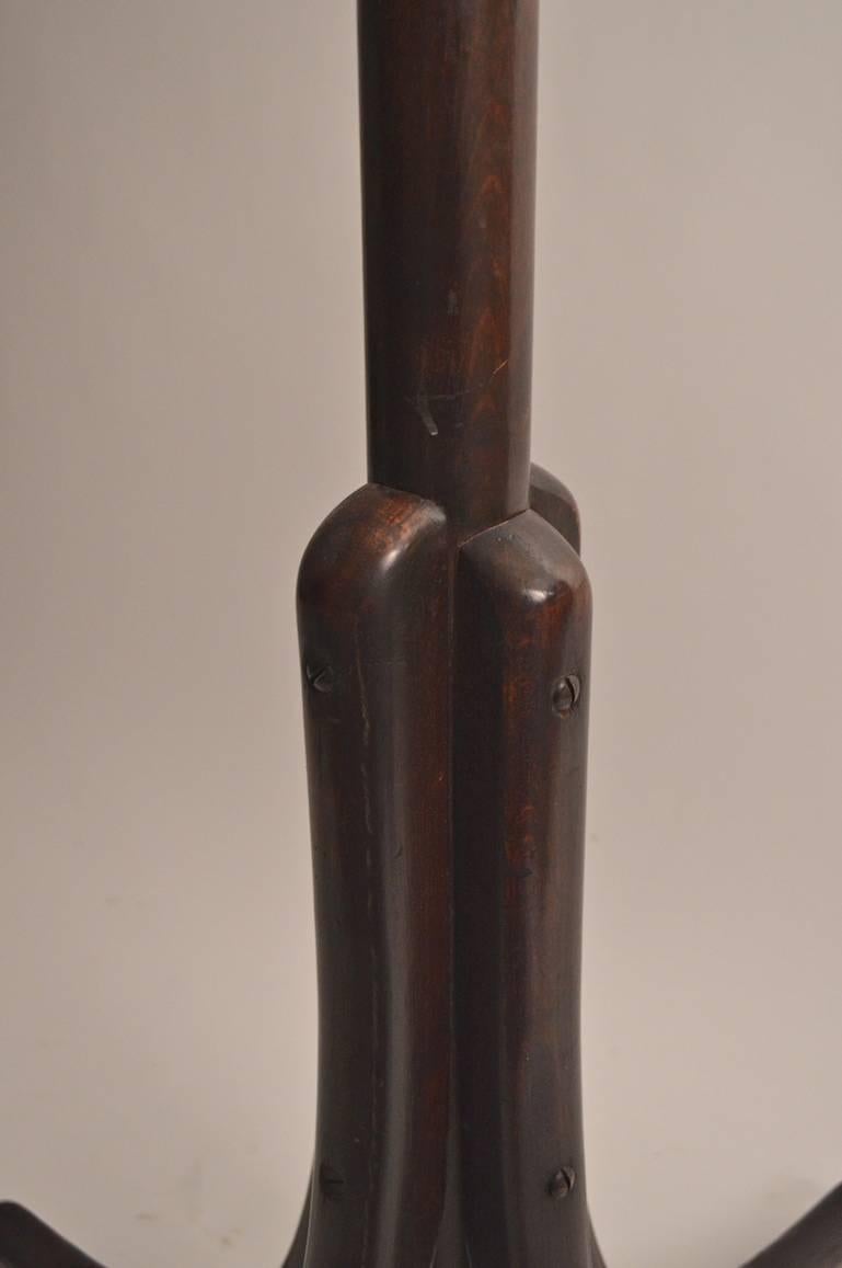  Secessionist Bentwood Coat Tree by Fischel In Excellent Condition In New York, NY
