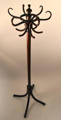 Secessionist Bentwood Coat Tree by Fischel