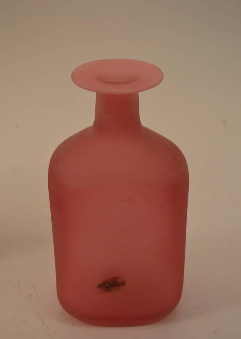 Collection of Three Cenedese Scavo Vases In Excellent Condition In New York, NY