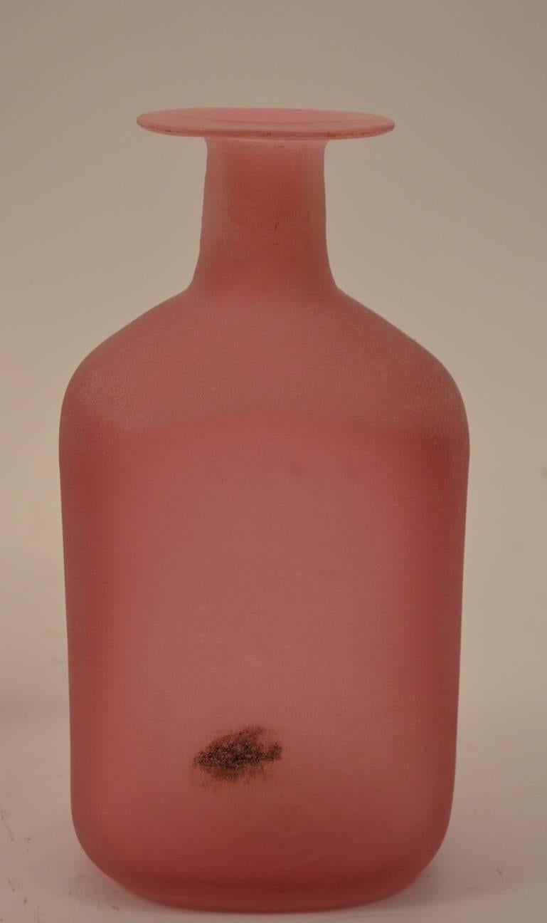Mid-20th Century Collection of Three Cenedese Scavo Vases