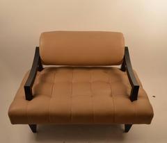 Pair James Mont Settees, Loveseats