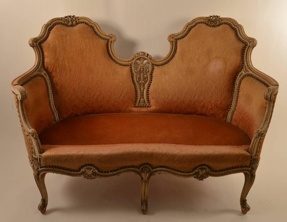 french provincial loveseat for sale