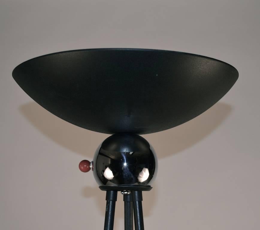 Mid-Century Modern Mid Century Tripod Torchiere Floor Lamp by 