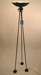 Mid Century Tripod Torchiere Floor Lamp by "Keystone"