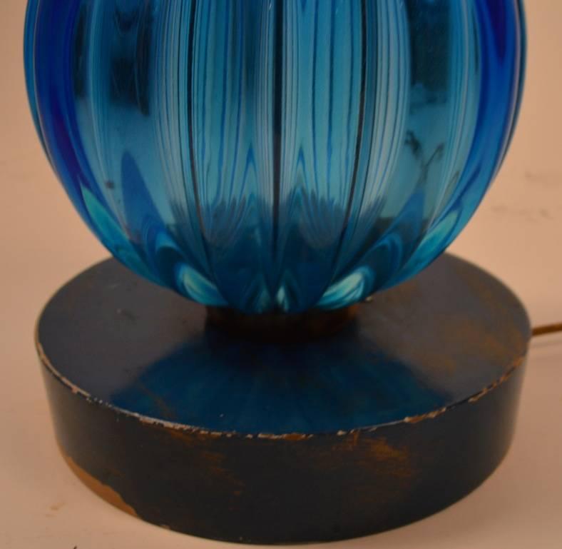 Mid-20th Century Murano Stacked Ball Table Lamp