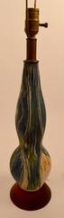 Mid Century Art Pottery Lamp