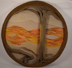 Impressive Over Scale Textile Art "Tree of Life"