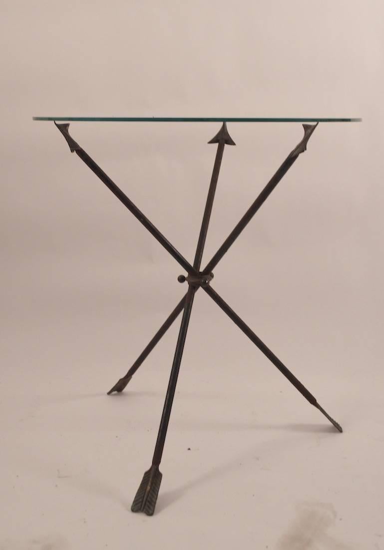 Mid-20th Century Italian Neoclassical Arrow Table