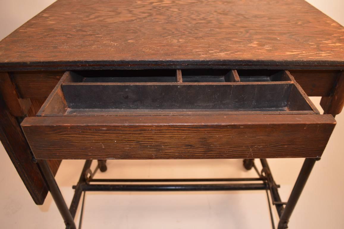Turn of the Century Industrial Work Table 4