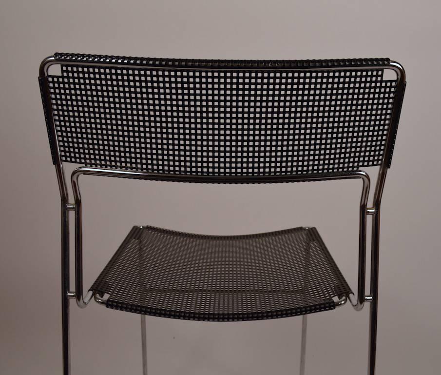 metal mesh chairs