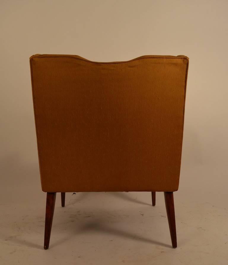 Mid-Century Modern Stylish Mid-Century Slipper Chair by Probber