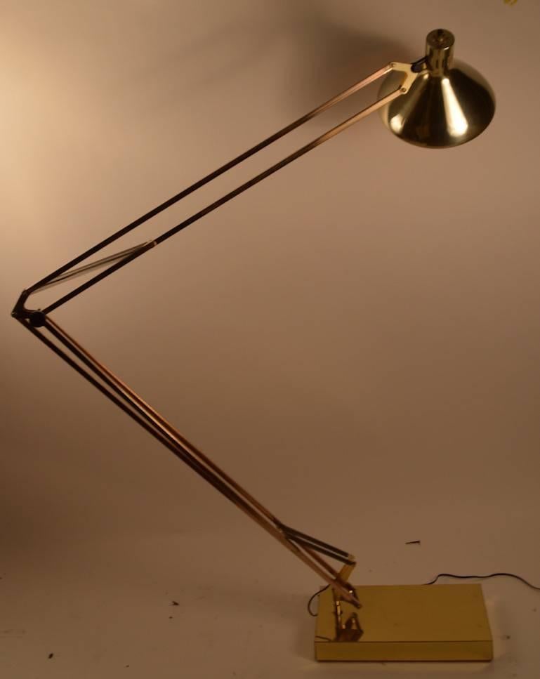 Mid-Century Modern Vintage Floor Model Anglepoise Lamp