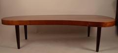 Extra Long Custom-Made Rosewood Coffee Table after Rohde