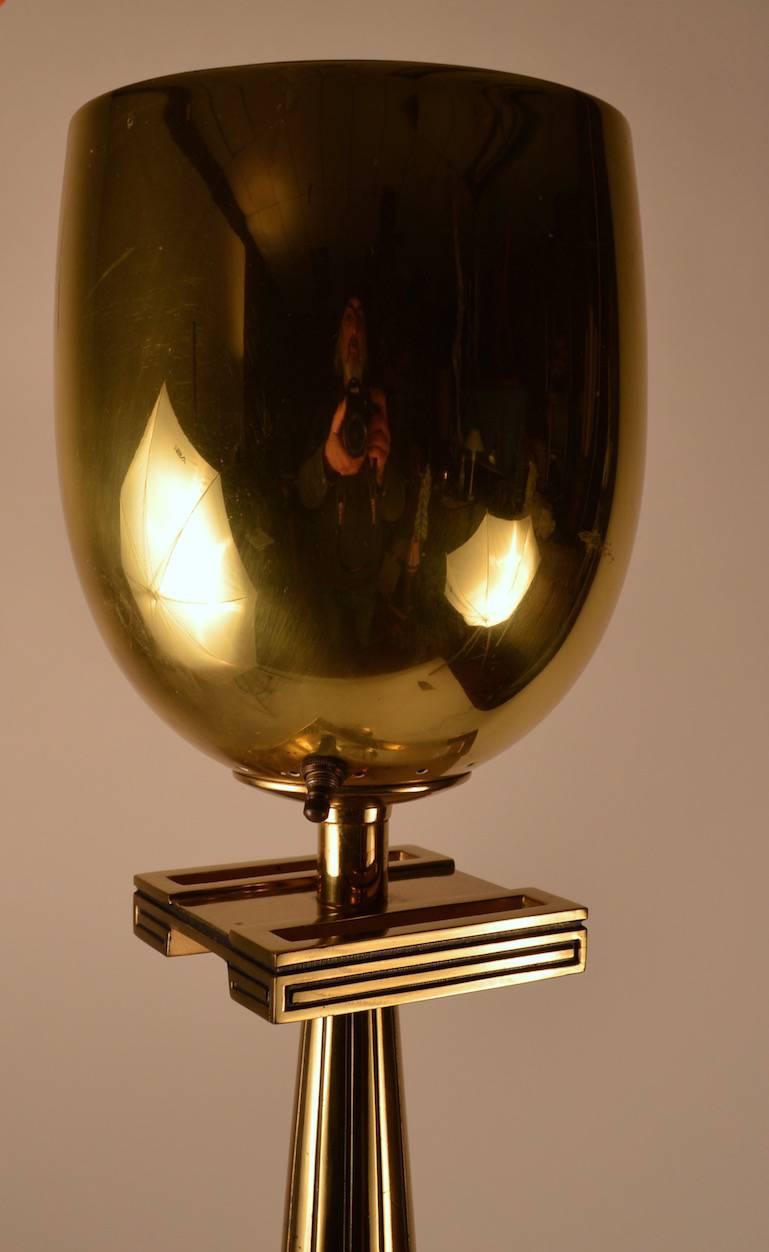 Hollywood Regency Torchiere Floor Lamp by Stiffel
