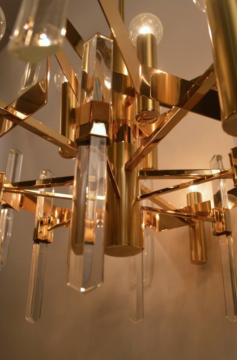 gold sciolari chandelier