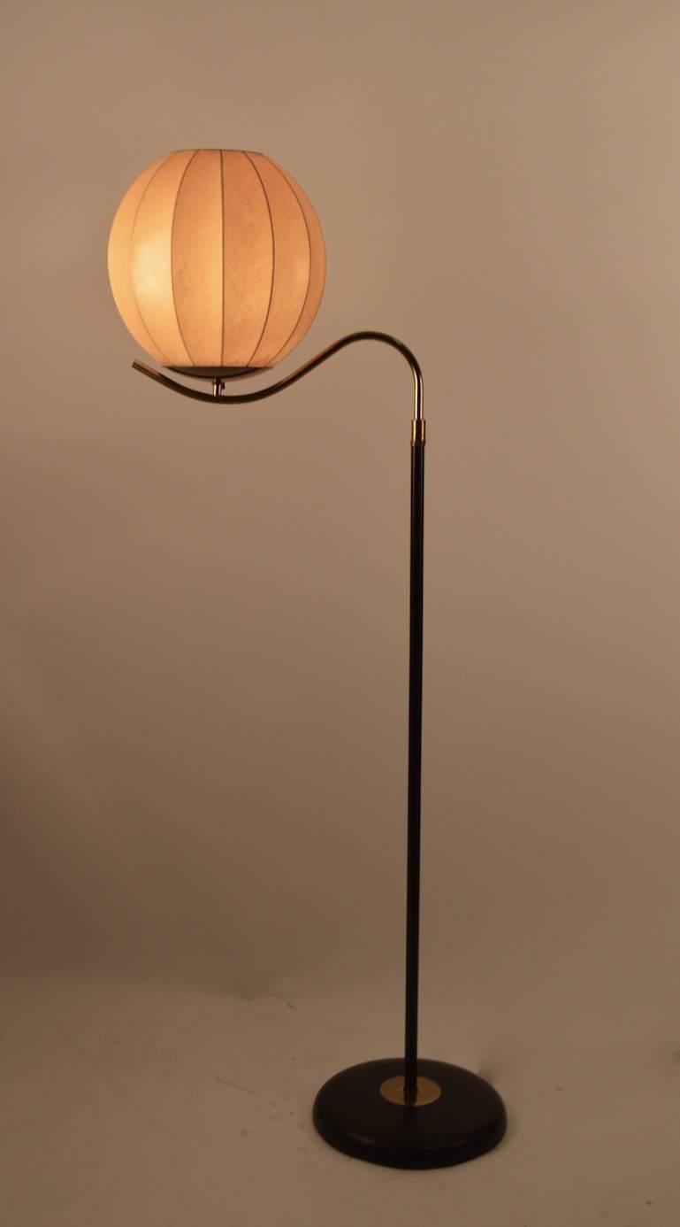 Mid-Century Modern Majestic Floor Lamp After Nelson