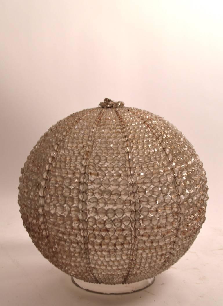 Glass Crystal Ball Hanging Globe