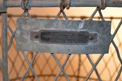 Large Norwich Wire Works Trash Waste Can