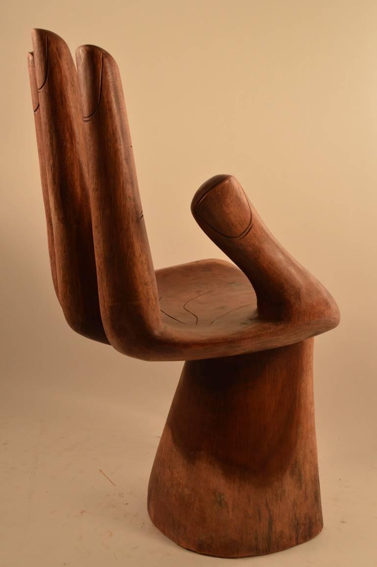 hand palm chair