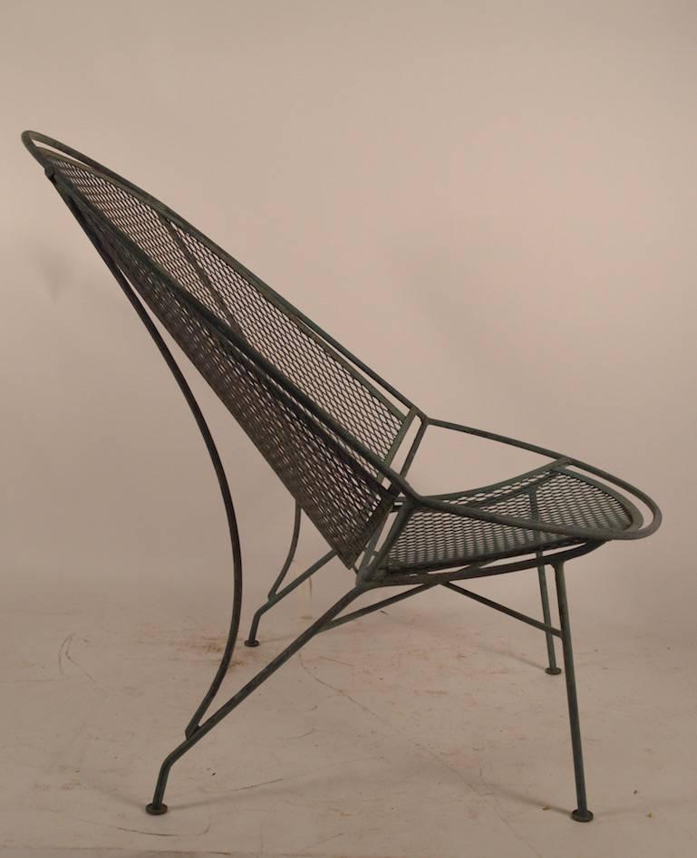 Mid-20th Century Salterini Lounge Chair and Ottoman