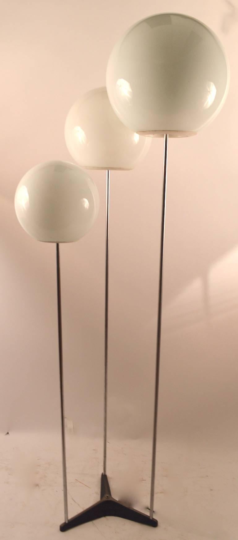 Mid-Century Modern Frank Ligtelijn for RAAK Cascading Ball Globe Floor Lamp