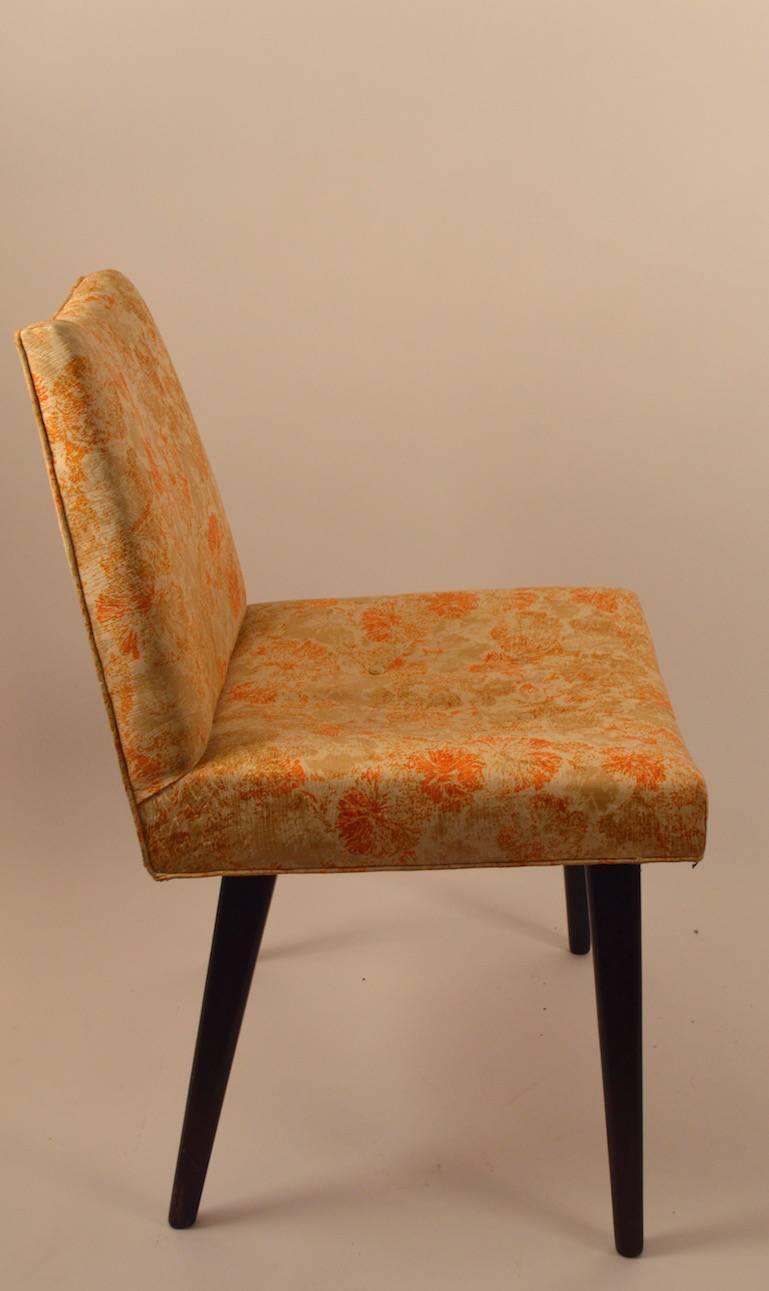 Pair of Decorative Chairs After Wormley In Good Condition For Sale In New York, NY