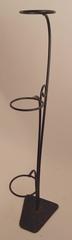 Three-Branch Iron Planter by Salterini