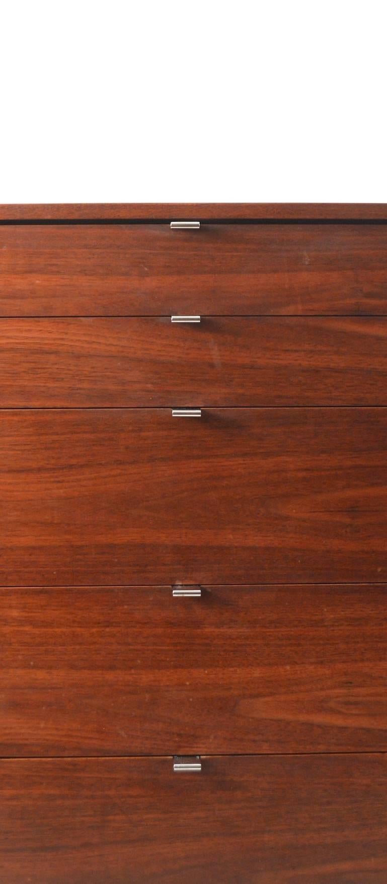  Rosewood Dresser Attributed to Knoll In Good Condition For Sale In New York, NY