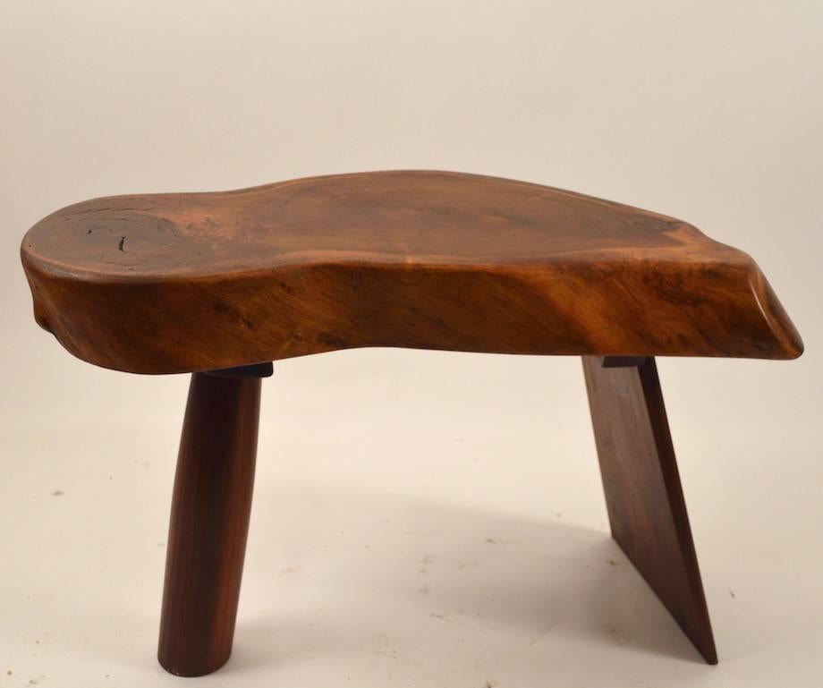 American Free-Form End Table after Nakashima