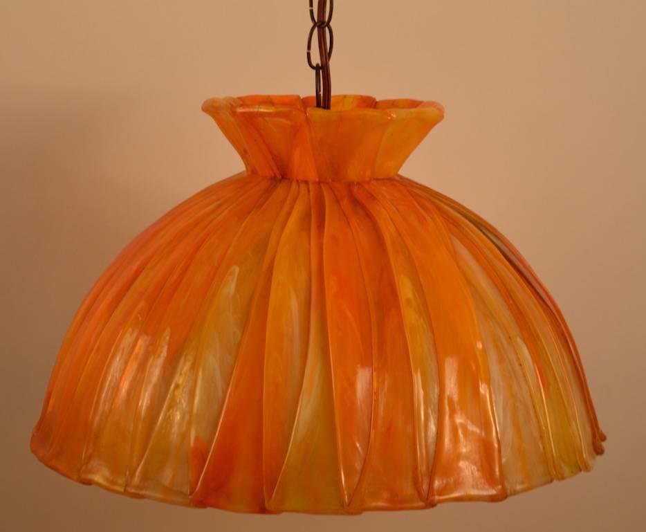 Plastic Resin Chandelier In Excellent Condition For Sale In New York, NY