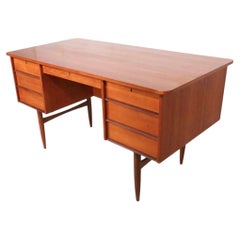 Scrivania in stile danese moderno della metà del secolo, di Maurice Villency, anni '50/'60 circa