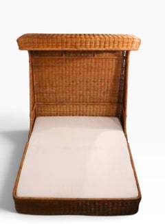 Mod Wicker Daybed by Comfort Designs Inc. c. 1970's