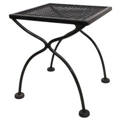 Table de jardin vintage du milieu du siècle, à installer près de la piscine, signée Russell Woodard, vers les années 1950