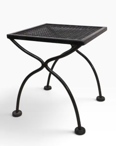Vintage Mid Century Garden Patio Poolside Table by Russell Woodard circa 1950's