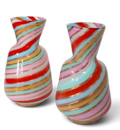 Pr. Murano Glass Vases attributed to Barovier