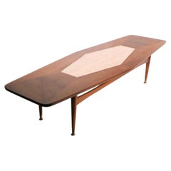 Mid Century Architectural Form Coffee Table attributed to Bertha Schaefer