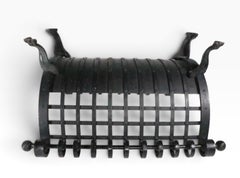 Wrought Iron Fireplace Log Holder