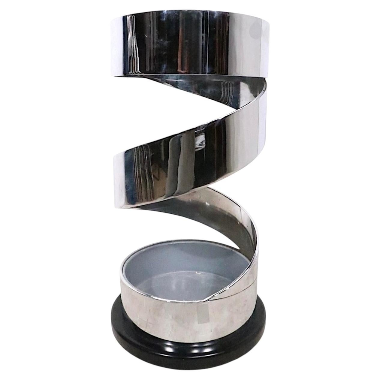 Pre-owned Classicon Modernist Usha Umbrella Stand Made In Germany By Eckart Muthesius For In Black
