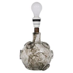 Italian Art Glass Table Lamp Crepuscolo by Barovier & Toso 1935-1950's