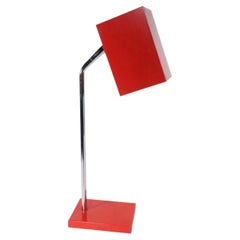 Robert Sonneman for George Kovacs Box Head Desk or Table Lamp c. 1970's