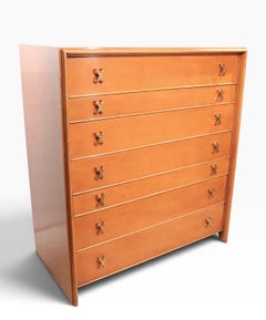 Comò in stile Mid-Century di Paul Frankl per Johnston Furniture Co., anni '50 circa