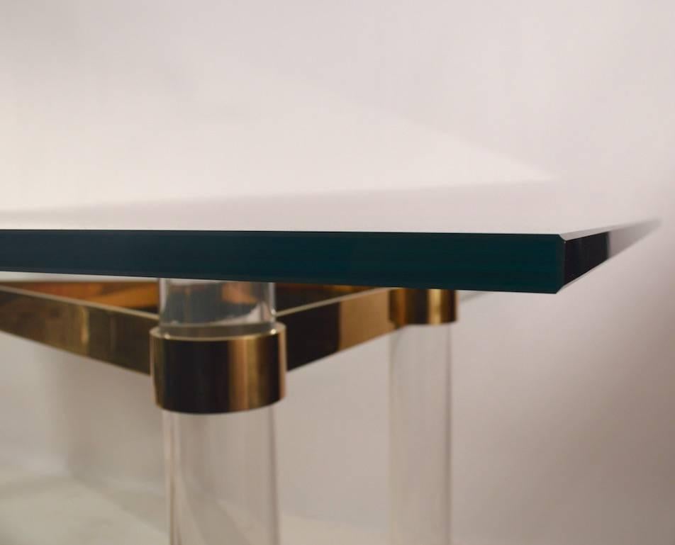 high quality glass table