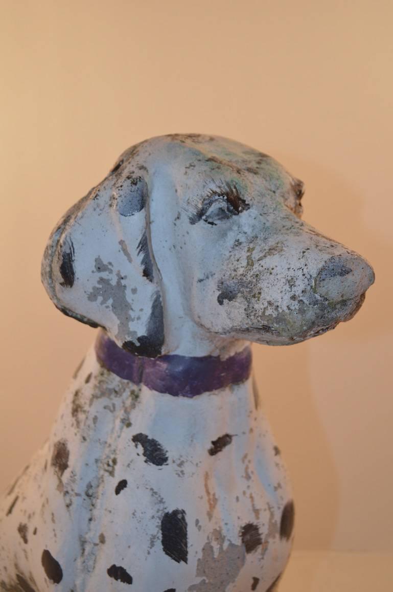 dalmatian garden statue